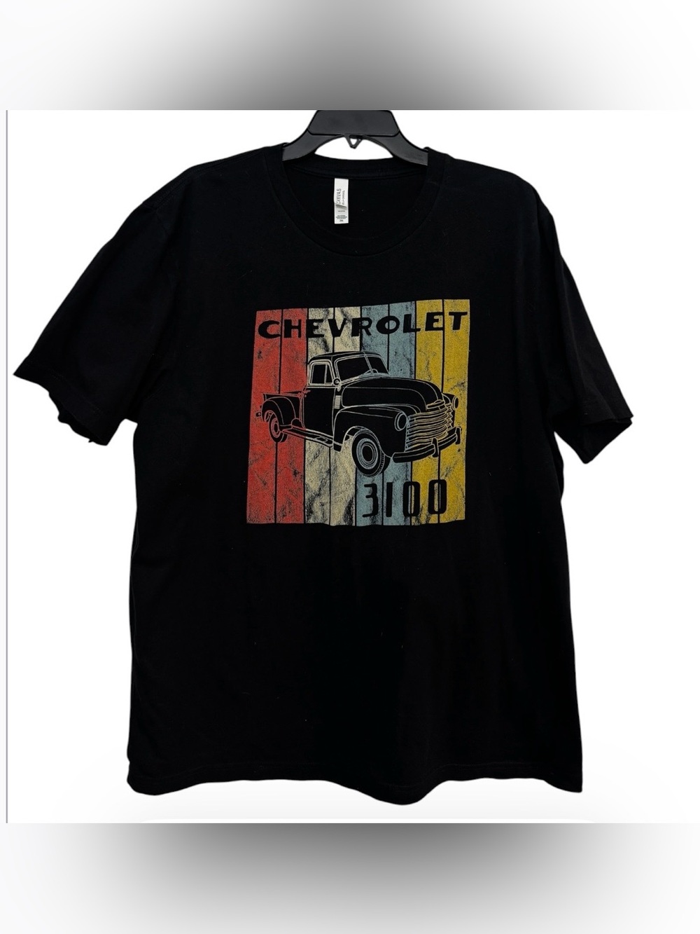 Bella Canvas Black Chevrolet 3100 Graphic Tee Size 2XL